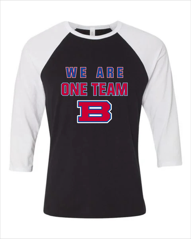Bartlett Panthers We Are One Team Men's Baseball T-Shirt