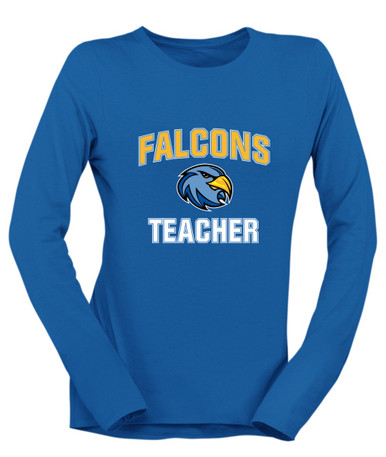 Prosser Falcons Teacher Women's Premium LS T-Shirt