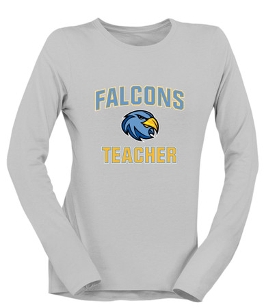 Prosser Falcons Teacher Women's LS T-Shirt