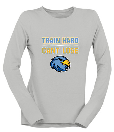 Prosser Falcons Train Hard, Can't Lose Women's Premium LS T-Shirt