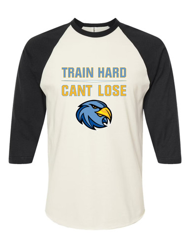 Prosser Falcons Train Hard, Can't Lose Men's Baseball T-Shirt