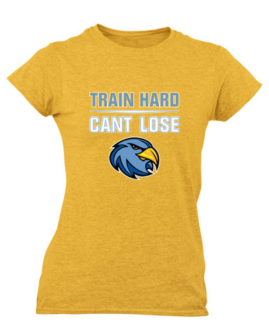 Prosser Falcons Train Hard, Can't Lose Women's Premium SS T-Shirt