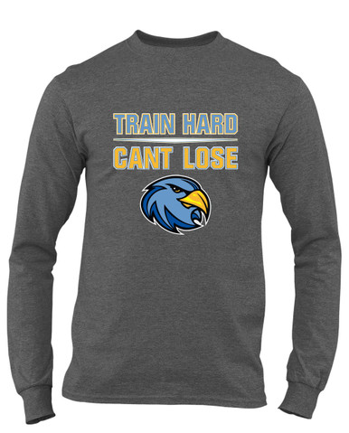 Prosser Falcons Train Hard, Can't Lose Men's LS T-Shirt