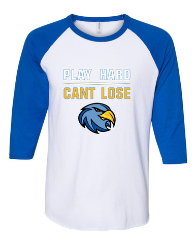 Prosser Falcons Play Hard, Can't Lose Men's Baseball T-Shirt
