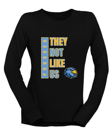 Prosser Falcons They Not Like Us #1 Women's Premium LS T-Shirt