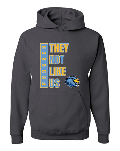 Prosser Falcons They Not Like Us #1 Men's Premium Hoodie