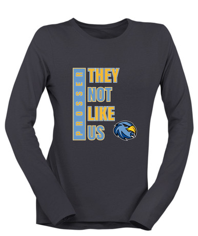 Prosser Falcons They Not Like Us #1 Women's LS T-Shirt