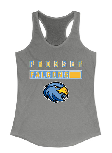 Prosser Falcons Mascot #7 Women's Tank Top