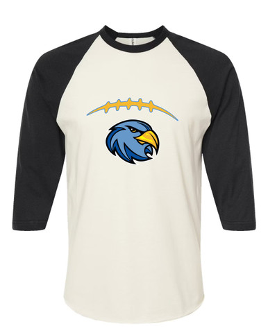Prosser Falcons Football #2 Women's Baseball T-Shirt