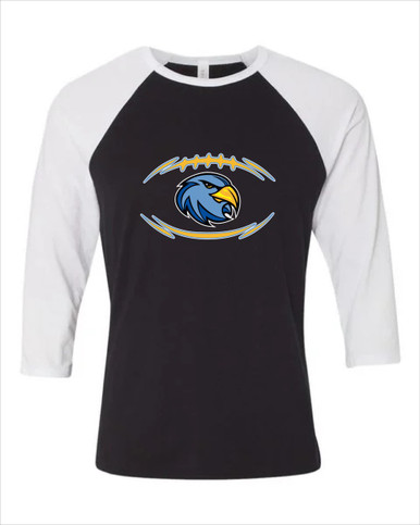 Prosser Falcons Football #3 Men's Baseball T-Shirt