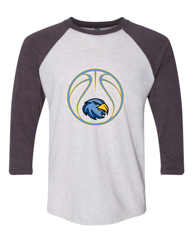 Prosser Falcons Basketball #2 Men's Baseball T-Shirt