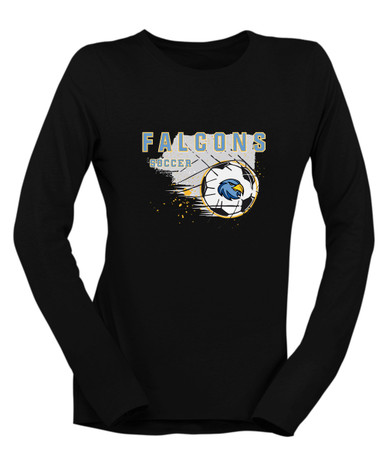 Prosser Falcons Soccer #2 Women's LS T-Shirt