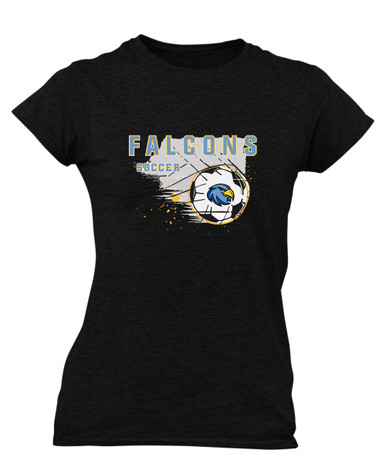 Prosser Falcons Soccer #2 Women's Premium SS T-Shirt