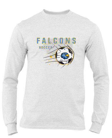 Prosser Falcons Soccer #2 Men's LS T-Shirt