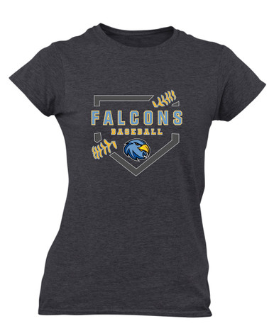 Prosser Falcons Baseball #2 Women's SS T-Shirt
