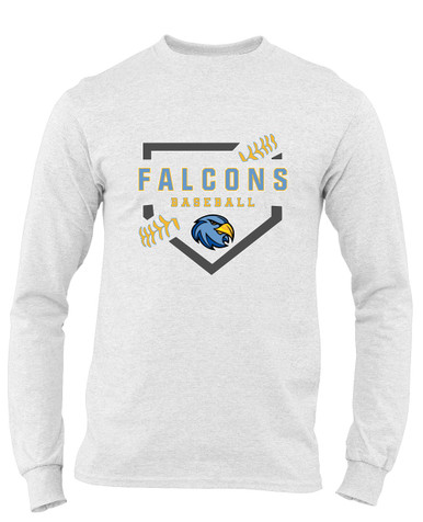 Prosser Falcons Baseball #2 Men's Premium LS T-Shirt