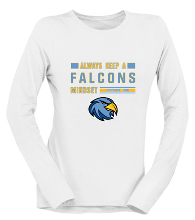 Prosser Falcons Mindset Women's Premium LS T-Shirt