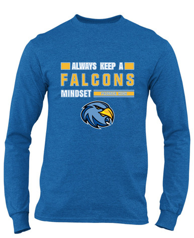 Prosser Falcons Mindset Men's Premium LS T-Shirt