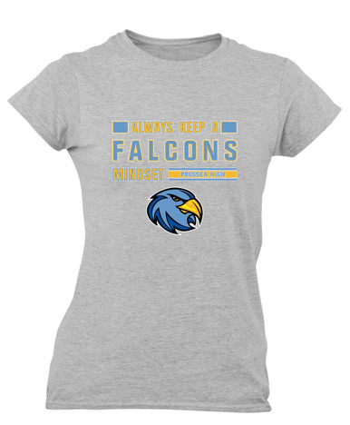 Prosser Falcons Mindset Women's Premium SS T-Shirt