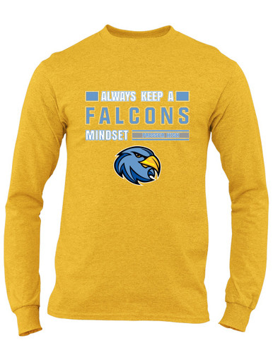 Prosser Falcons Mindset Men's LS T-Shirt