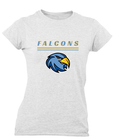 Prosser Falcons Mascot #8 Women's Premium SS T-Shirt