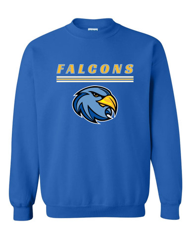 Prosser Falcons Mascot #8 Men's Sweatshirt