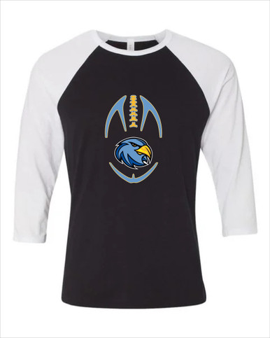 Prosser Falcons Football #4 Women's Baseball T-Shirt