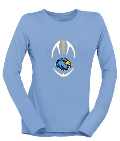 Prosser Falcons Football #4 Women's LS T-Shirt