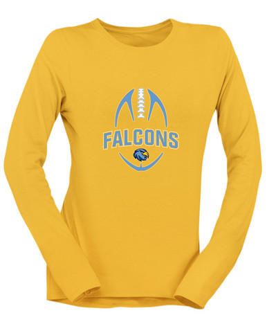 Prosser Falcons Football #5 Women's LS T-Shirt