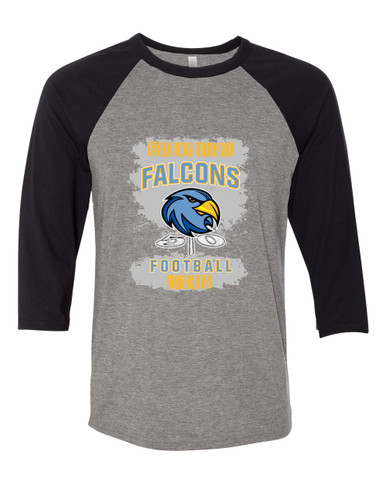 Prosser Falcons Football #6 Women's Baseball T-Shirt