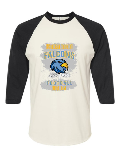 Prosser Falcons Football #6 Men's Baseball T-Shirt