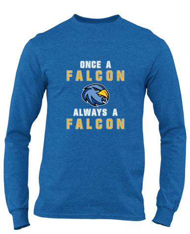 Prosser Falcons Once A Men's Premium LS T-Shirt