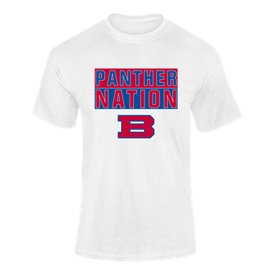 Bartlett Panthers Nation #1 Men's SS T-Shirt