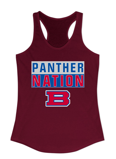 Bartlett Panthers Nation #1 Women's Tank Top