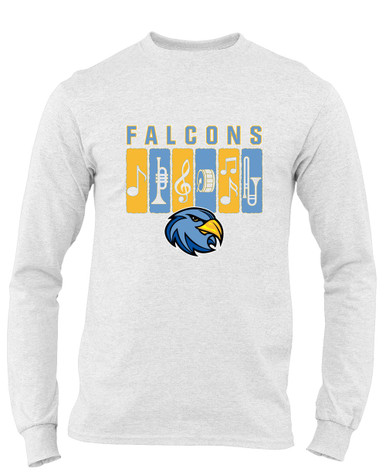 Prosser Falcons Band # 2 Men's Premium LS T-Shirt