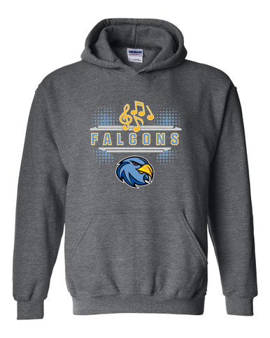 Prosser Falcons Band # 3 Men's Hoodie