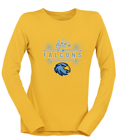 Prosser Falcons Band # 3 Women's LS T-Shirt