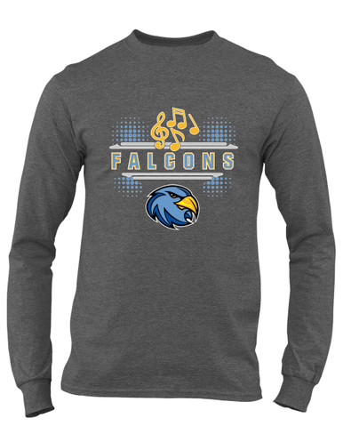 Prosser Falcons Band # 3 Men's LS T-Shirt