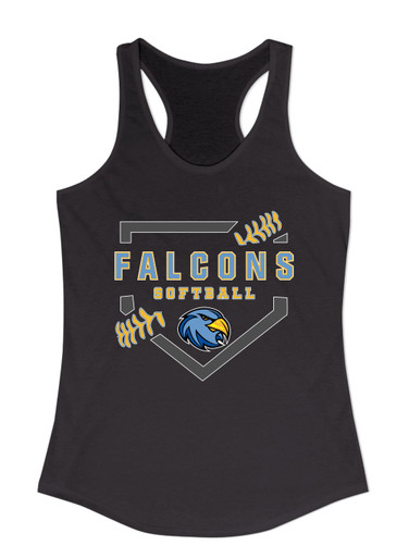 Prosser Falcons Softball #2 Women's Tank Top