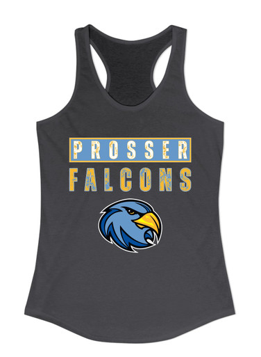 Prosser Falcons Mascot #9 Women's Tank Top