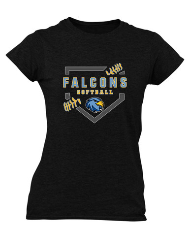 Prosser Falcons Softball #2 Women's SS T-Shirt