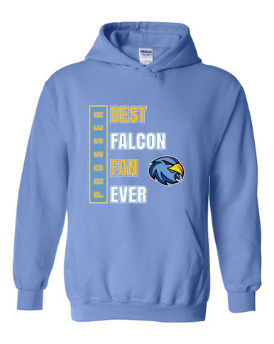 Prosser Falcons Best Falcon Fan Men's Hoodie