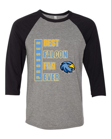 Prosser Falcons Best Falcon Fan Women's Baseball T-Shirt