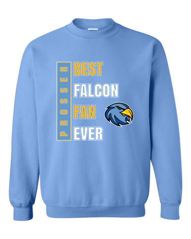 Prosser Falcons Best Falcon Fan Men's Sweatshirt