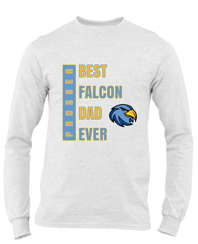 Prosser Falcons Best Falcon Dad Men's Premium LS T-Shirt