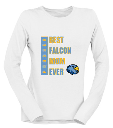 Prosser Falcons Best Falcon Mom Women's Premium LS T-Shirt