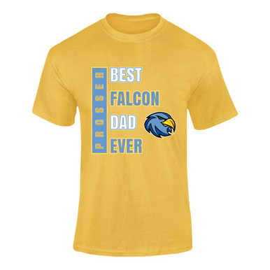 Prosser Falcons Best Falcon Dad Men's SS T-Shirt