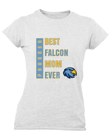 Prosser Falcons Best Falcon Mom Women's Premium SS T-Shirt