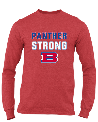 Bartlett Panthers Strong #2 Men's LS T-Shirt