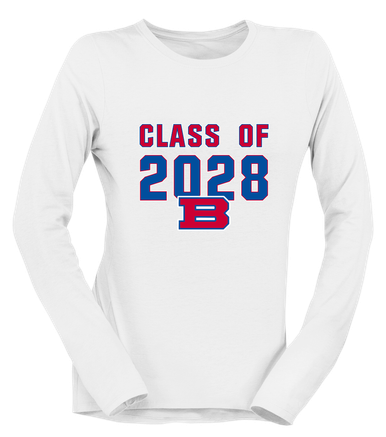 Bartlett Panthers Class of 2028 Women's LS T-Shirt